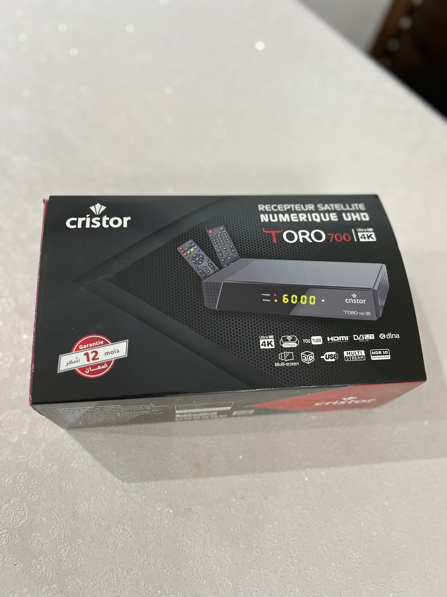 Démo CRISTOR TORO 700 4K